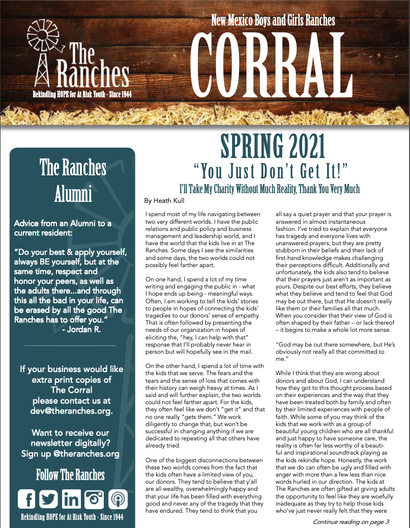 Spring 2021 Corral