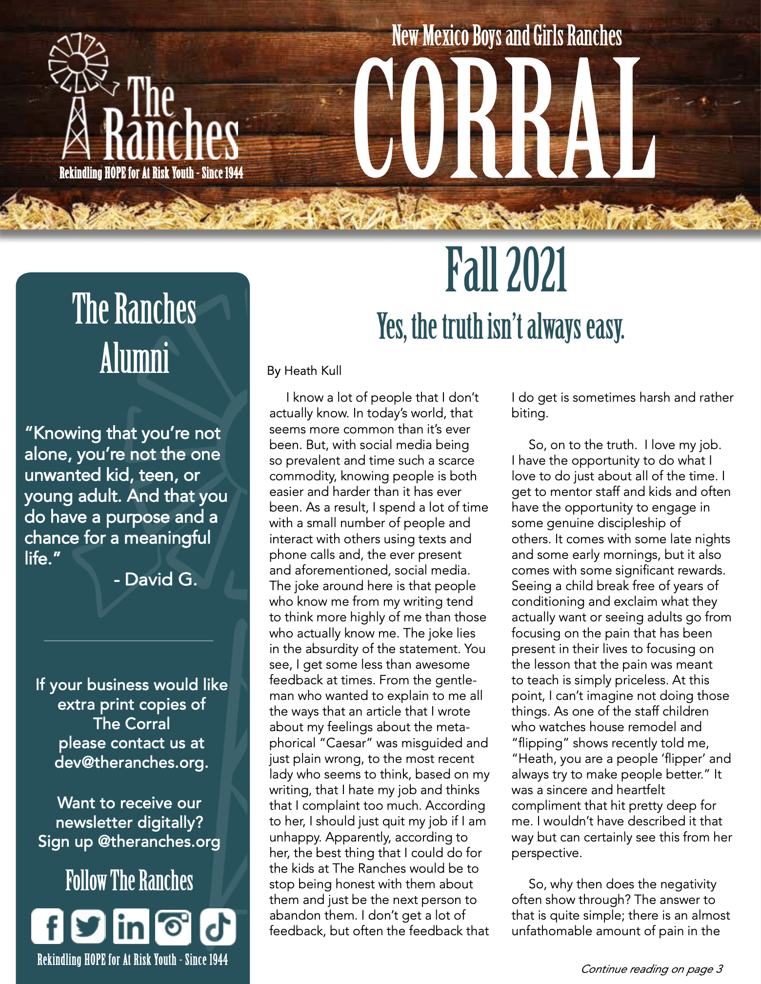 Fall Corral 2021